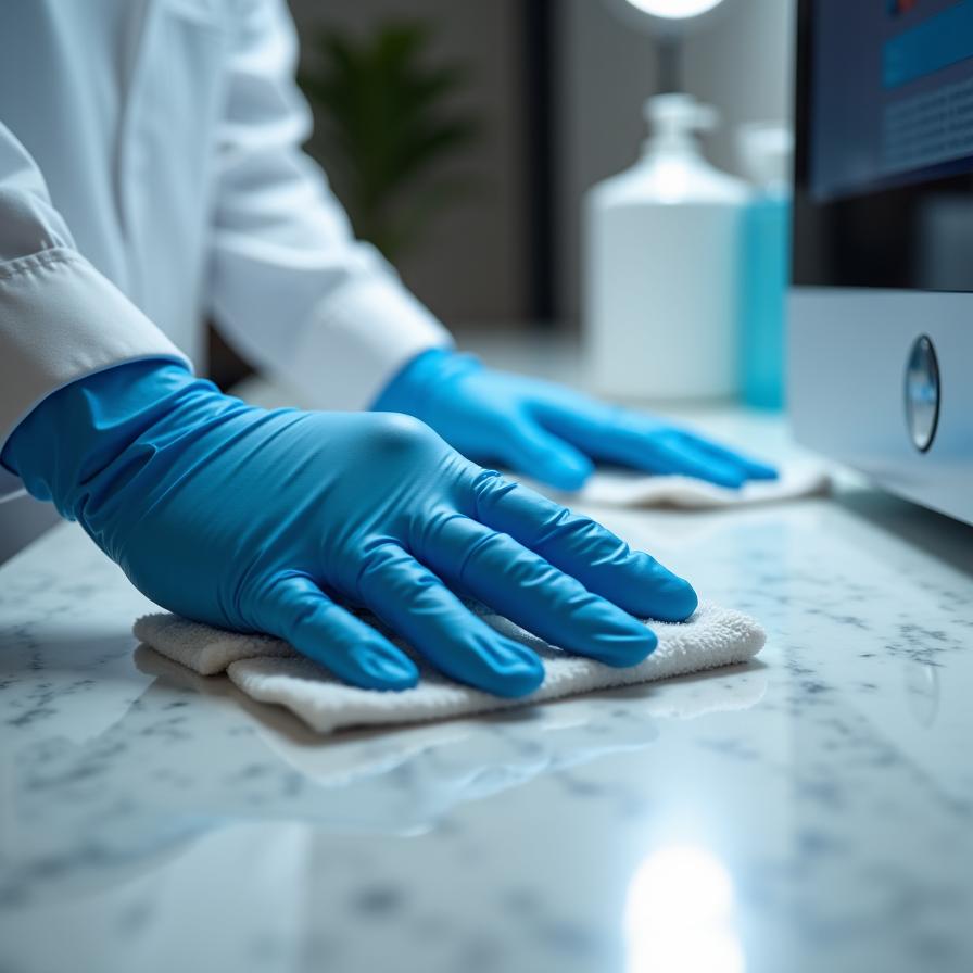 Antimicrobial cleaning Singapore sensitive surfaces